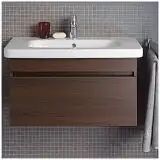 Duravit DuraStyle Waschtischunterbau 73 cm, mit 1 Auszug   eiche terra (dekor) DS638103535