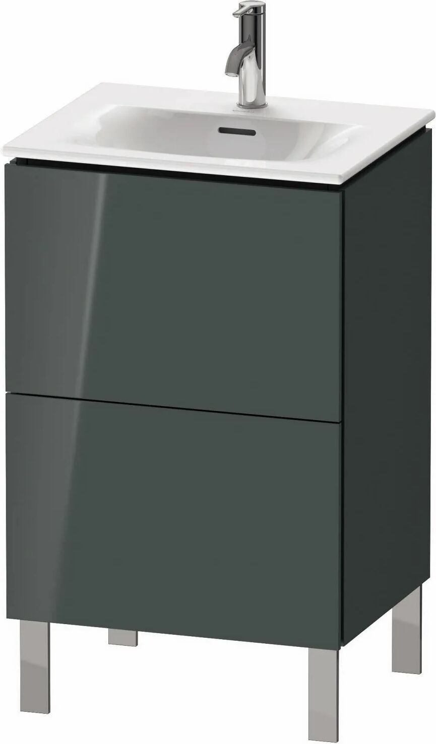 Duravit L-Cube Waschtischunterbau stehend 52 x 42,1 cm   dolomiti grey hochglanz (lack) LC659403838