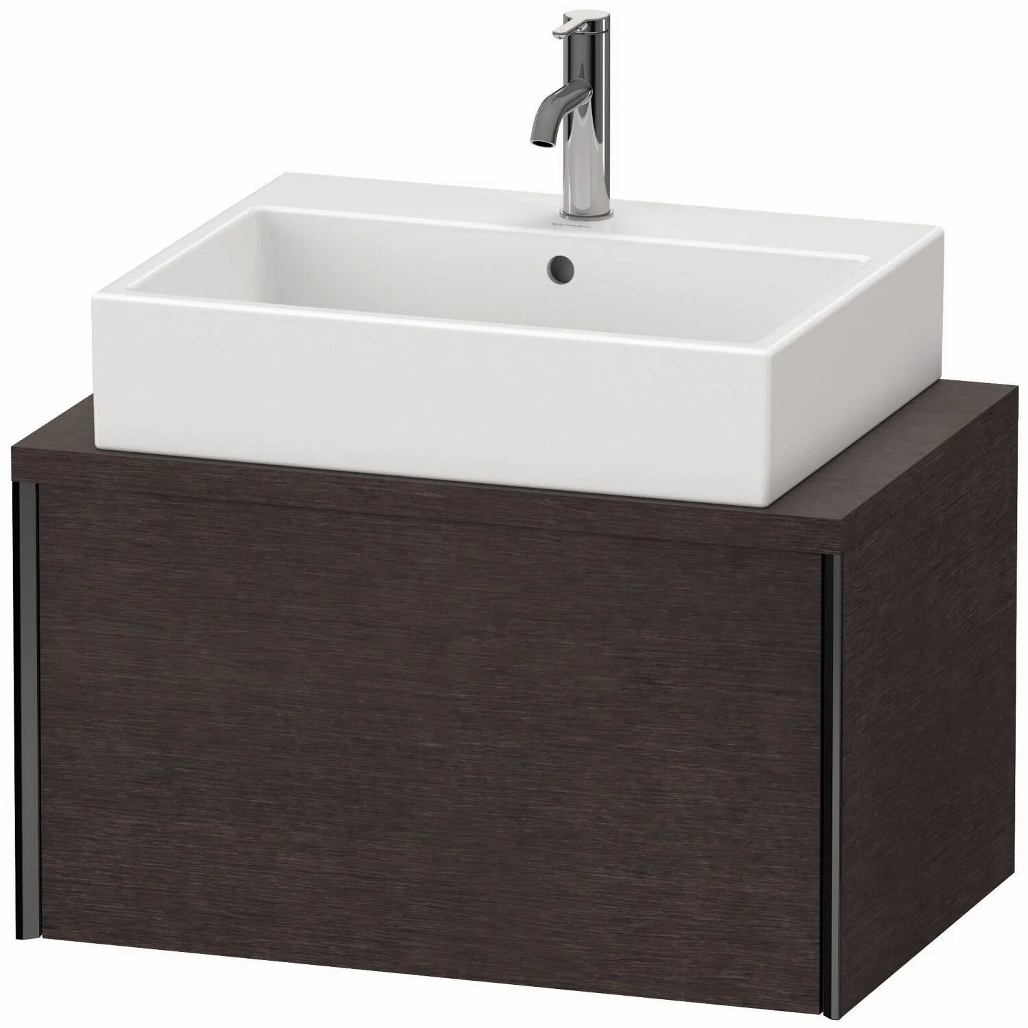 Duravit XViu Waschtischunterbau für Konsole Compact 73,2 x 40 cm, mit 1 Auszug   eiche dunkel gebürstet (echtholzfurnier) XV59010B272