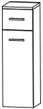 Puris Vuelta Highboard 40 x 30 x 81,6 cm mit 1 Schubkasten und 1 Wäschekippe   eiche sand HBA554W01F794K19455954