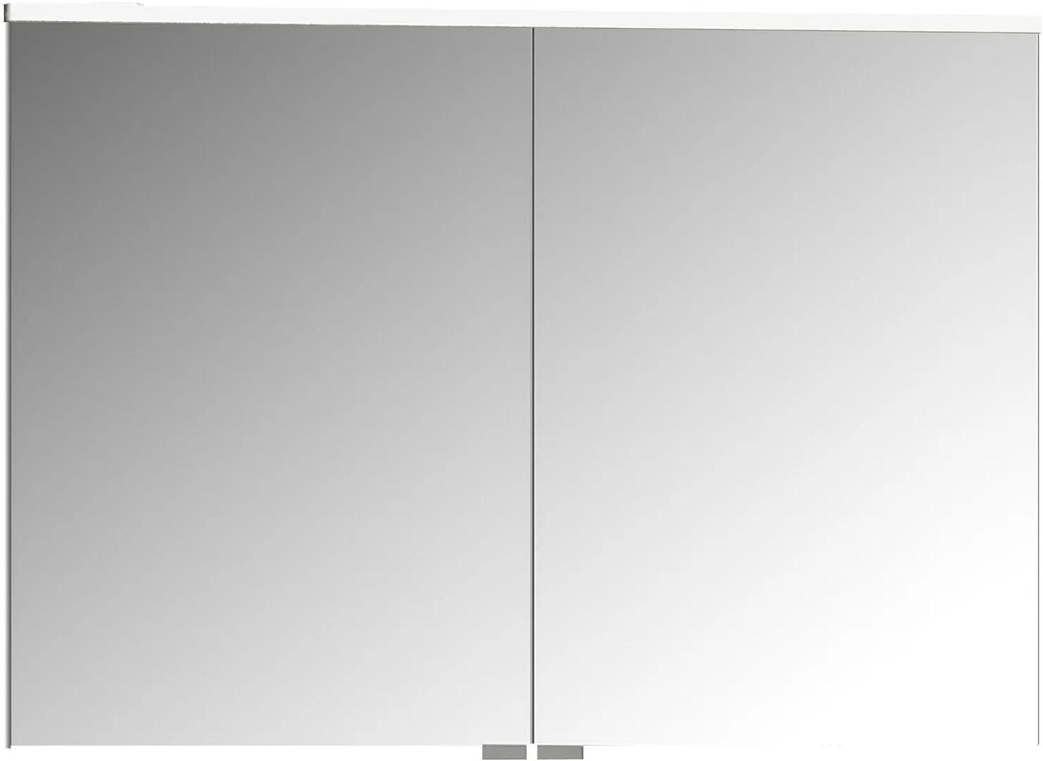 VitrA Integra LED-Spiegelschrank 100 cm Integra B: 100 T: 16,5 H: 70 cm weiß hochglanz dekor 62073