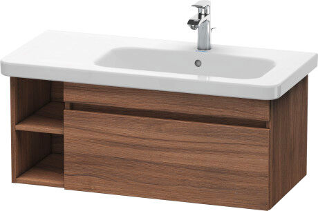 Duravit DuraStyle Waschtischunterbau DS639607979 Nussbaum Natur, 93x44,8x39,8cm, Becken rechts