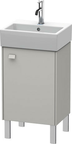 Duravit Brioso Waschtischunterbau BR4430R0707 434x339mm, Betongrau Matt, Tür rechts