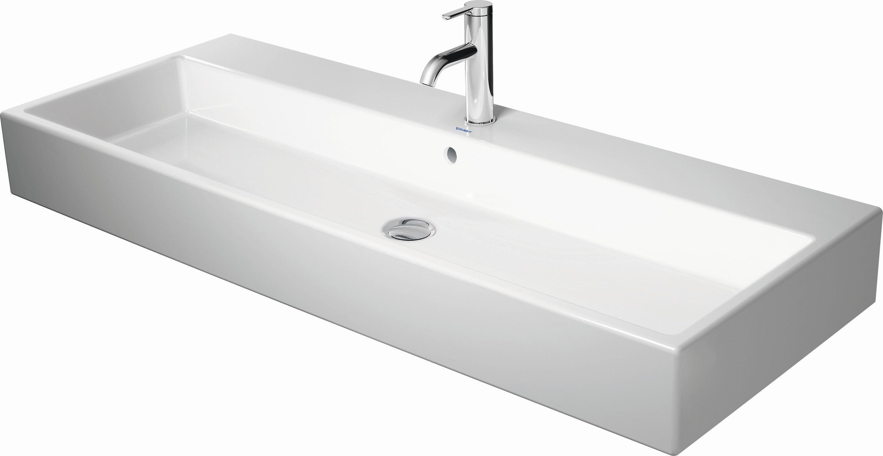 Duravit Vero Air Waschtisch 23501200001 weiss wondergliss, 120x47cm, mit Hahnloch und Überlauf