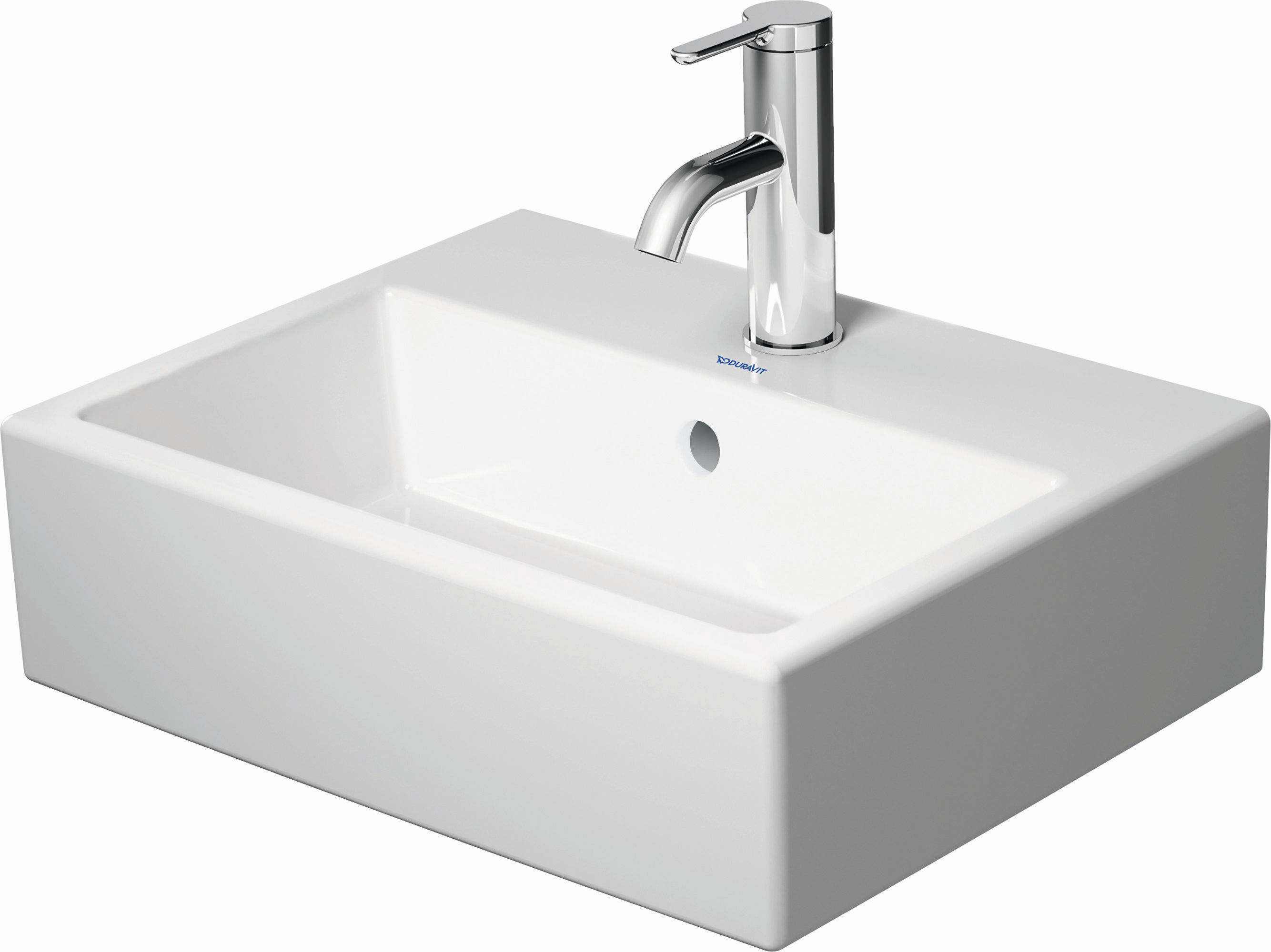 Duravit Vero Air Möbelhandwaschbecken 0724450027 weiss, 45x35cm, mit Hahnloch und Überlauf