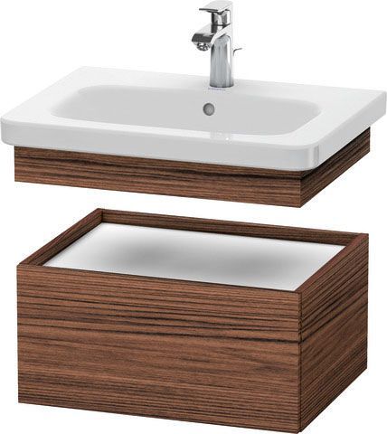 Duravit DuraStyle Waschtisch-Unterschrank DS628002121 58 x 44,8 cm, nussbaum dunkel, 1 Auszug