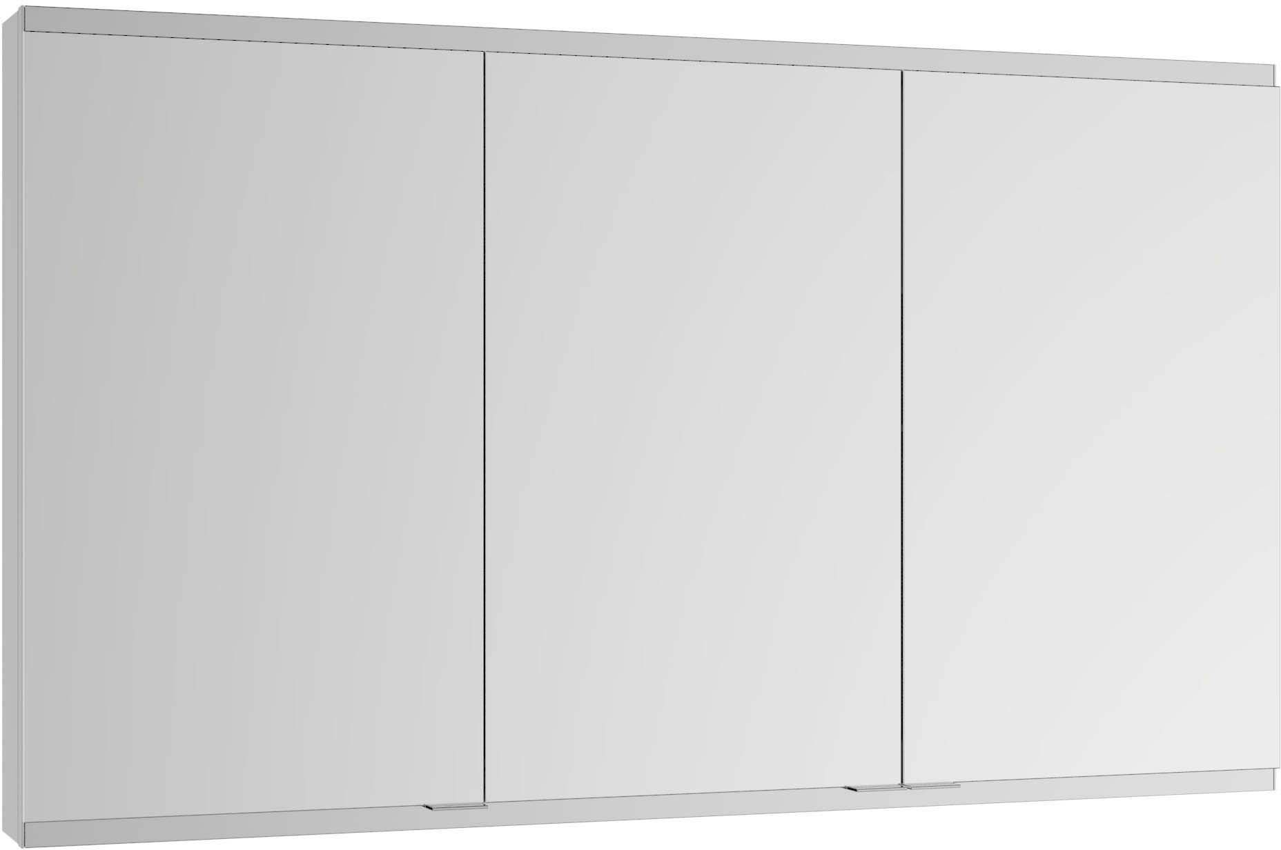 Keuco Royal Modular 2.0 Spiegelschrank 800301101000300 1000 x 900 x 120 mm, 1 Steckdose, 1 Doppel-USB-Ladestelle, Wandvorbau, 3-türig