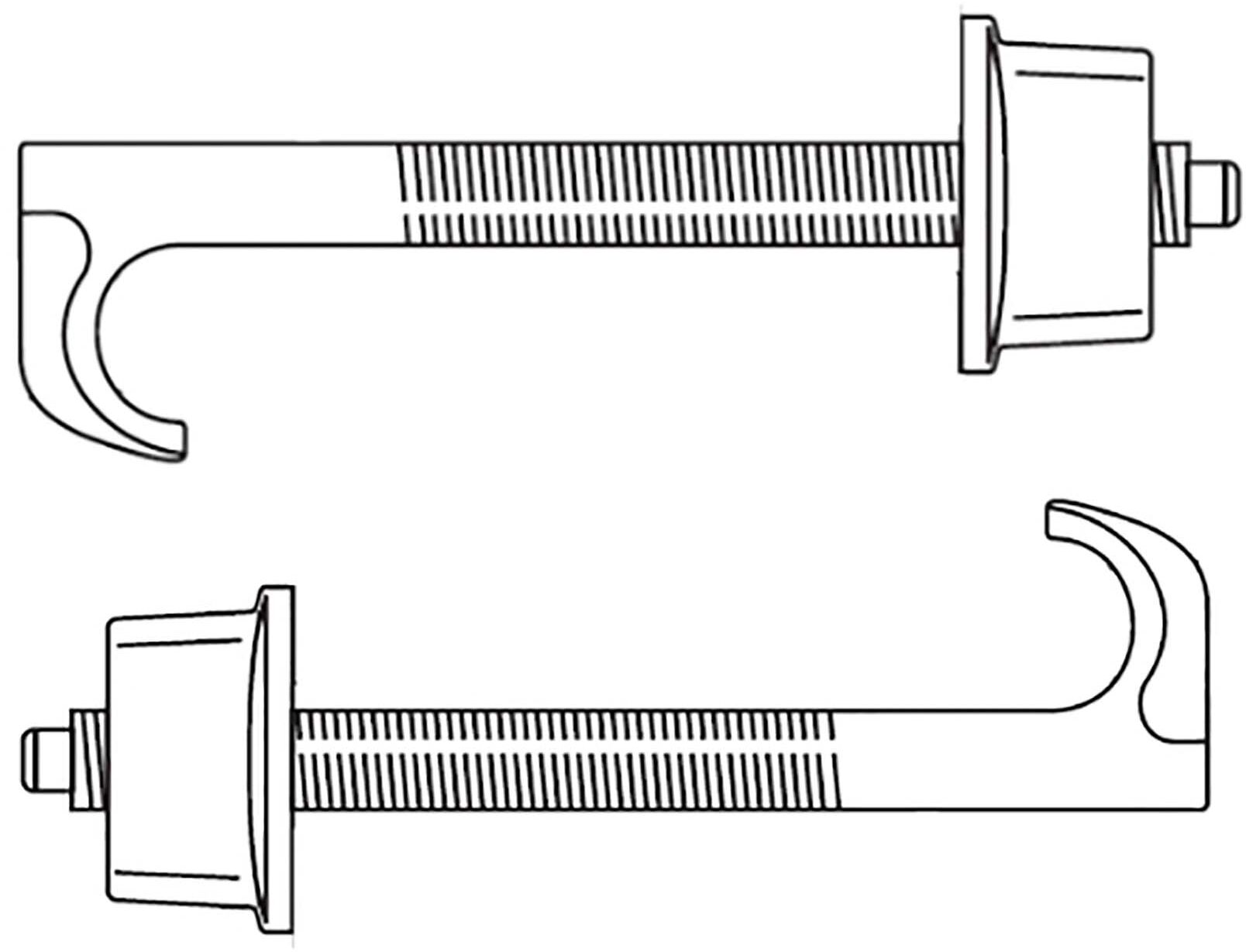 LAUFEN Living Befestigung H8949610000001 SaphirKeramik, VAL, INO, KARTELL, PRO, PALOMBA, für Waschtisch-Schale