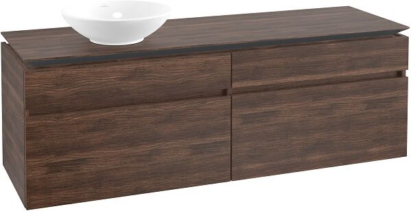 Villeroy und Boch Villeroy & Boch Legato Waschtischunterschrank B59600VH 160x55x50cm, Arizona Oak