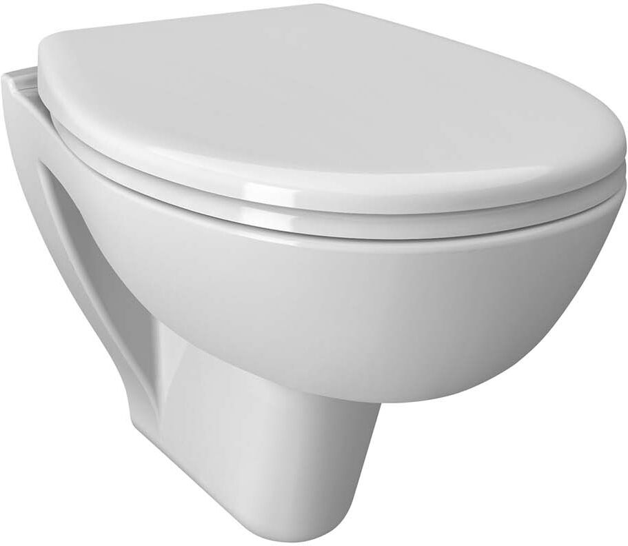 Vitra S20 Wand-Tiefspül-WC 7649L003-0850 35x48,5cm, 3/6 Liter Spülvolumen, weiß, mit Bidetfunktion