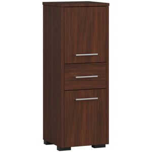 Akord - Badezimmerschrank schränke   badezimmer kommode   fin 85 2D1SZ, 2 Türen und 1 Schublade, B30 x H85 x T30 cm, Gewicht 25 kg, auch als