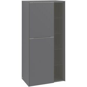 Villeroy & Boch Mittelschrank „Subway 3.0“ 57,4 × 120 × 36,2 × 36,2 cm in 2 Türen, Anschlag (Scharnier) links, 2 Türen, Anschlag links