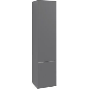 Villeroy & Boch Hochschrank „Subway 3.0“ 40 × 171 × 36,2 × 36,2 cm in 2 Türen, 1 × fixer Fachboden, Anschlag: links, 4 × Glasfachboden, 2 Türen, Anschlag links