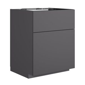 neoro n50 Unterschrank B: 60 cm mit 2 Auszügen, BN0441GR,