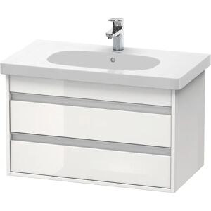 Duravit Ketho Waschtischunterbau für D-Code Möbelwaschtisch 85 cm, 2 Auszügen