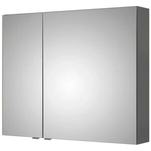 Pelipal Balto Spiegelschrank 60 x 17 x 70,3 cm große Tür links, mit LED Aufsatzleuchte 40 cm in chrom glanz