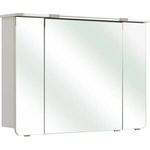 Pelipal Cassca Spiegelschrank 102 x 22,5 x 72,4 cm mit LED Kranzbeleuchtung