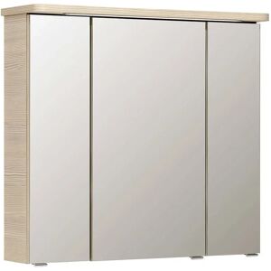 Pelipal Pineo Spiegelschrank 82 x 24 x 74,5 cm mit LED Lichtkranz