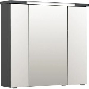 Pelipal Pineo Spiegelschrank 80 x 17 x 73,3 cm mit LED Lichtkranz