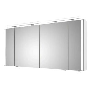 Pelipal S26 Spiegelschrank mit seitl. LED Lichtprofil 170 x 17 x 70 cm, 2 Module unten