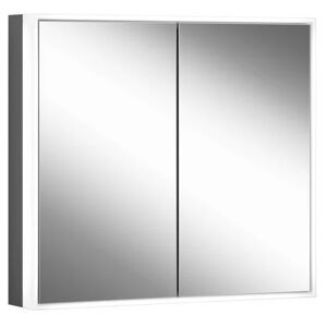 Schneider PREMIUM Line Ultimate HCL Spiegelschrank PLU1 80/2/HCL, 80 x 73,3 cm, 2 Steckdosen