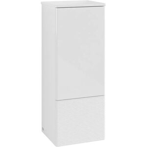 Villeroy & Boch Antao Mittelschrank 41,4 x 103,9 cm, 1 Tür links, Fronten mit Struktur, mit LED-Licht