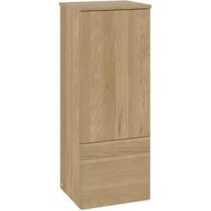 Villeroy & Boch Antao Mittelschrank 41,4 x 103,9 cm, 1 Tür rechts, Fronten ohne Struktur, mit LED-Licht