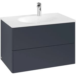 Villeroy & Boch Antao Waschbeckenunterschrank, 78,8 x 50,4 cm, 2 Auszüge, Fronten ohne Struktur