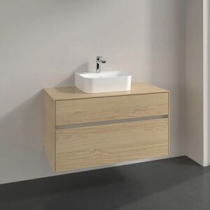 Villeroy & Boch Collaro Waschtischunterschrank 100 x 50 cm, mit 2 Auszügen für Finion Waschtisch