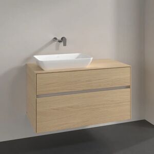 Villeroy & Boch Collaro Waschtischunterschrank 100 x 50 cm, mit 2 Auszügen für Venticello Waschtisch