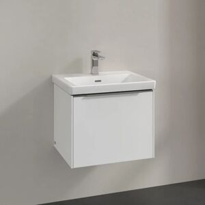 Villeroy & Boch Subway 3.0 Waschtischunterschrank 52,3 cm, 1 Auszug, Griff glänzend, ohne LED-Licht