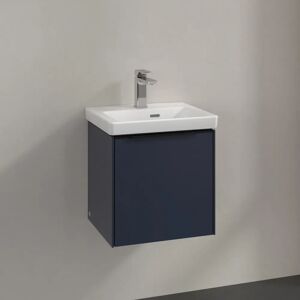 Villeroy & Boch Subway 3.0 Waschtischunterschrank 42,3 cm, 1 Tür, Anschlag rechts, Griff volcano black