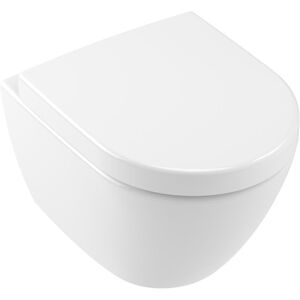 Villeroy und Boch AG Villeroy & Boch Subway 2.0 Tiefspülklosett compact 5606R0 355x480mm, ohne Spülrand, Farbe: Weiß