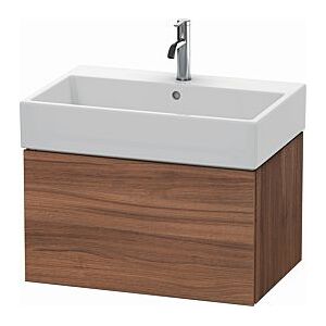 Duravit L-Cube Waschtisch-Unterschrank LC617607979 68,4 x 45,9 cm, nussbaum natur, 1 Auszug, wandhängend