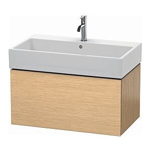 Duravit L-Cube Waschtisch-Unterschrank LC617701212 78,4x 45,9 cm, eiche gebürstet, 1 Auszug, wandhängend