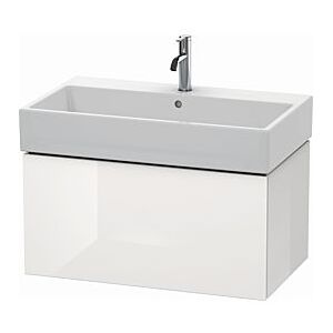 Duravit L-Cube Waschtisch-Unterschrank LC617702222 78,4x 45,9 cm, weiß hochglanz, 1 Auszug, wandhängend