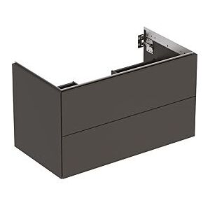 Geberit One Waschtisch-Unterschrank 505263003 88,8 x 50,4 x 47 cm, lava/lackiert matt, 2 Schubladen