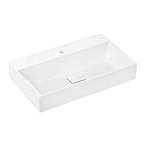 Hansgrohe Xevolos E Waschtisch 61096450 800x480mm, mit Hahnloch, ohne Überlauf, SmartClean, weiß