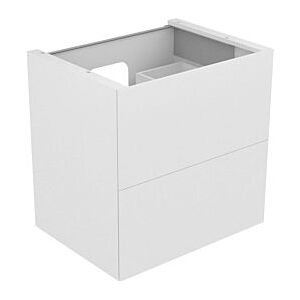 Keuco Unterschrank Edition 11 31342280100  70x70x53,5cm, mit LED, Lack matt, Glas Cashmere