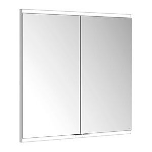 Keuco Royal Modular 2.0 Spiegelschrank 800210080100300 800 x 700 x 160 mm, 1 Steckdose, 1 Doppel-USB-Ladestelle, Wandeinbau, 2-türig