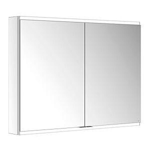 Keuco Royal Modular 2.0 Spiegelschrank 800211100000300 1000 x 700 x 120 mm, 1 Steckdose, 1 Doppel-USB-Ladestelle, Wandvorbau, 2-türig, beleuchtet