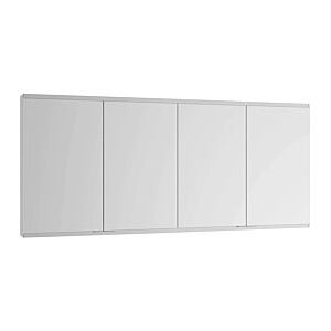 Keuco Royal Modular 2.0 Spiegelschrank 800400211100500 2100 x 900 x 160 mm, 2 Steckdosen, 2 Doppel-USB-Ladestellen, Wandeinbau, 4-türig