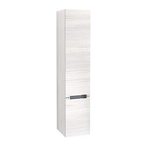 Villeroy und Boch Villeroy & Boch Subway 2.0 Hochschrank A71010E8 35x165x37cm, rechts, Griff chrom, white wood