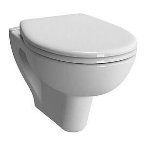 Vitra VitrAflush 2.0 Wand-Tiefspül-WC 7741B003-0075 35,5x52cm, 3/6 I, ohne Spülrand, weiß