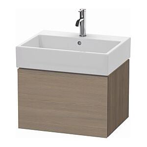 Duravit L-Cube Waschtisch-Unterschrank LC617503535 58,4x 45,9 cm, Eiche terra, 1 Auszug, wandhängend