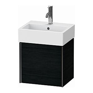 Duravit XViu Waschtisch-Unterschrank XV4231LB216 43,4x33,4x39,7cm, schwarz matt, links, Eiche schwarz