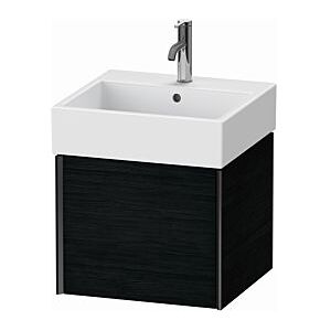 Duravit XViu Waschtisch-Unterschrank XV42330B216 48,4 x 39,7 x 45,4 cm, Eiche schwarz, 1 Auszug, schwarz matt