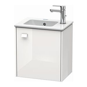 Duravit Brioso Waschtischunterbau BR4000R2222 420x442x289mm, Weiß Hochglanz, Tür rechts