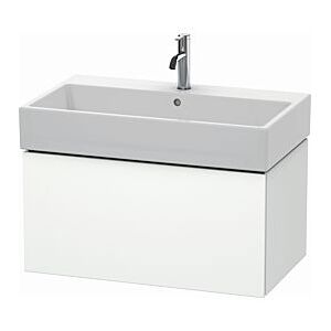 Duravit L-Cube Waschtisch-Unterschrank LC617701818 78,4x 45,9 cm, weiß matt, 1 Auszug, wandhängend