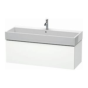 Duravit L-Cube Waschtisch-Unterschrank LC617901818 118,4x 45,9 cm, weiß matt, 1 Auszug, wandhängend